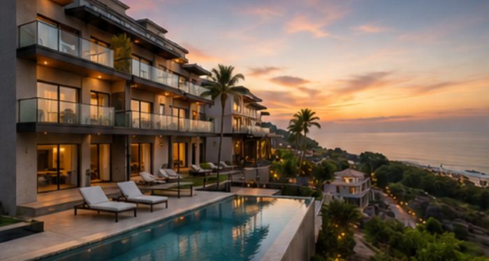 Luxury boutique hotel market analysis and competitive positioning study.